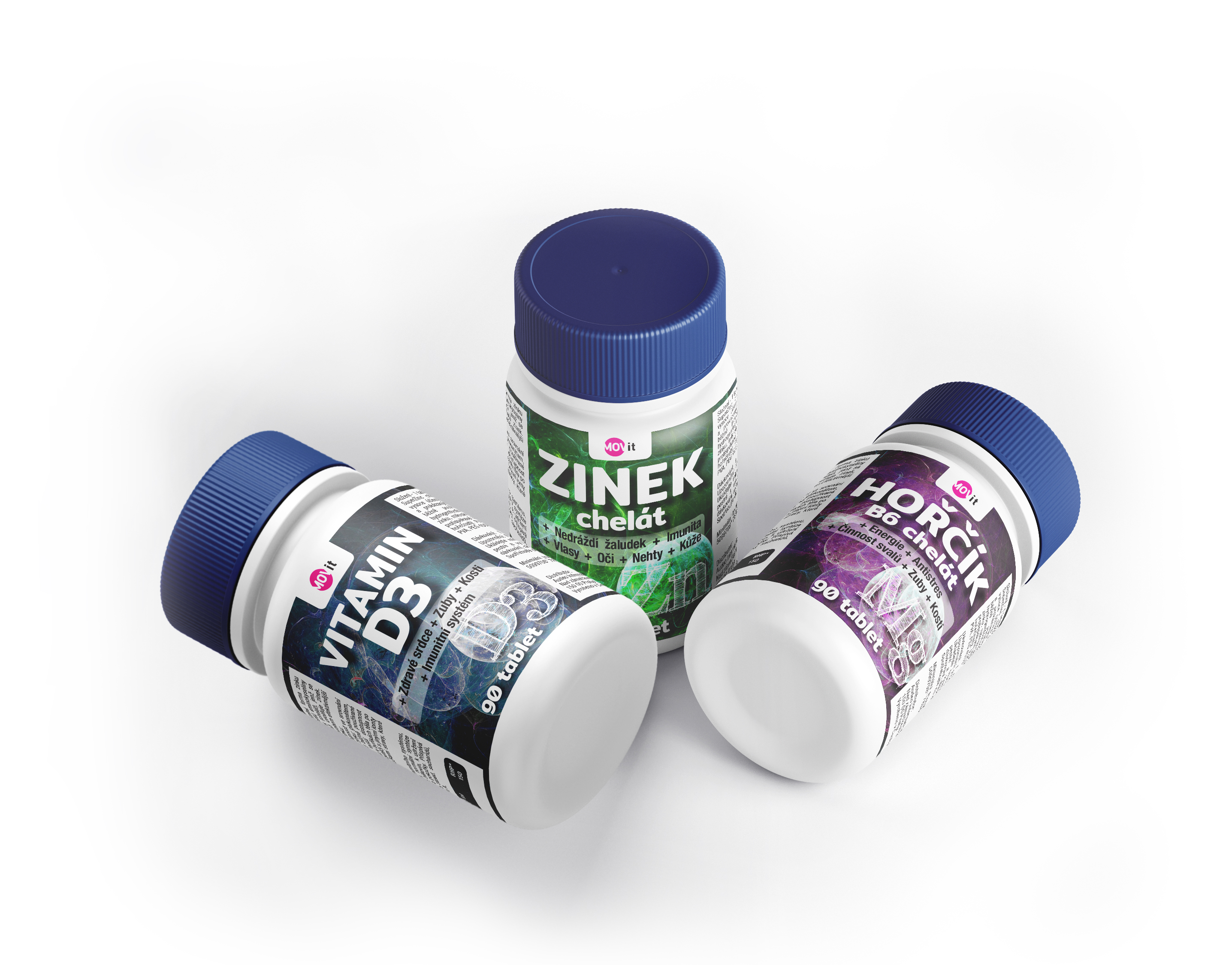 MOVit obaly na doplňky stravy