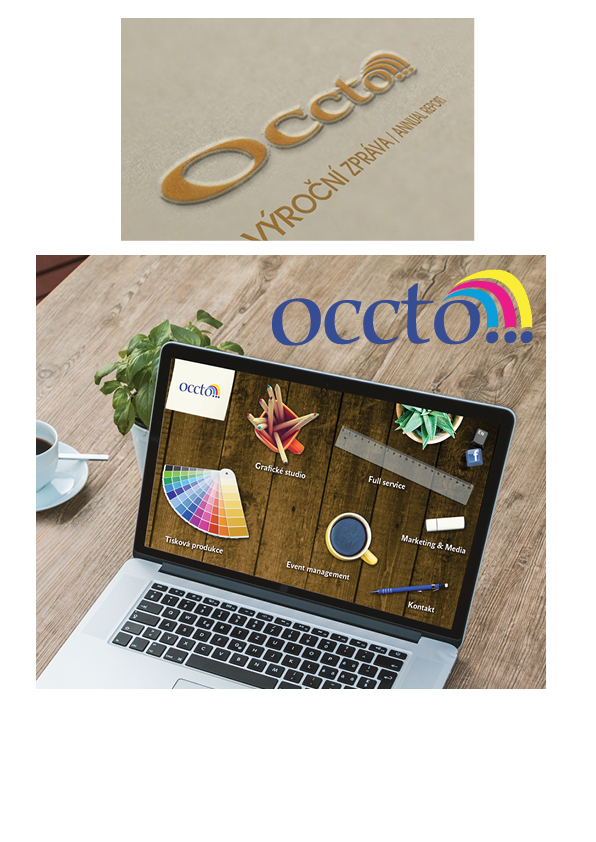 Web pro grafické studio Occto
