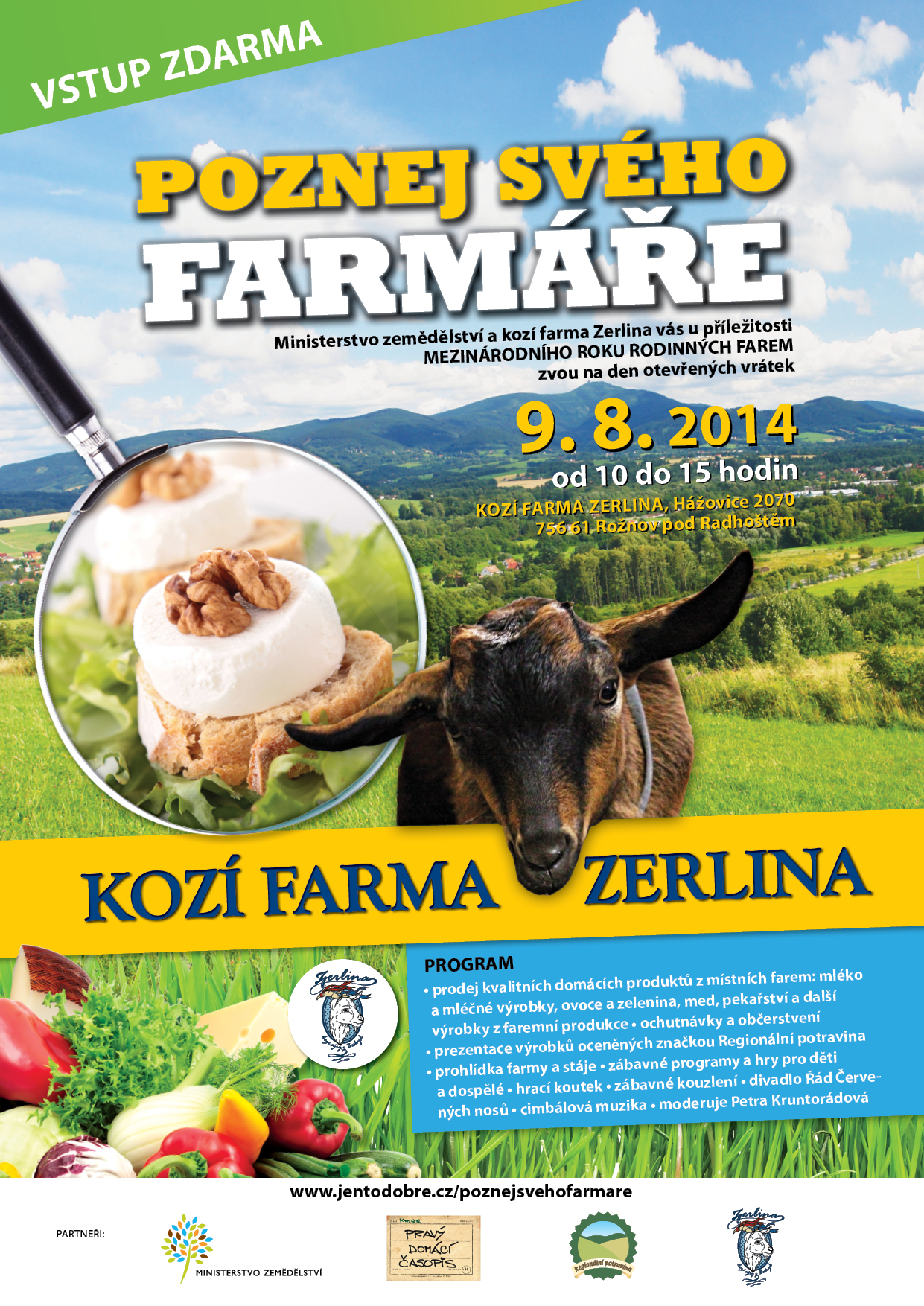 Letáky Poznej svého farmáře - kompletní vizuál